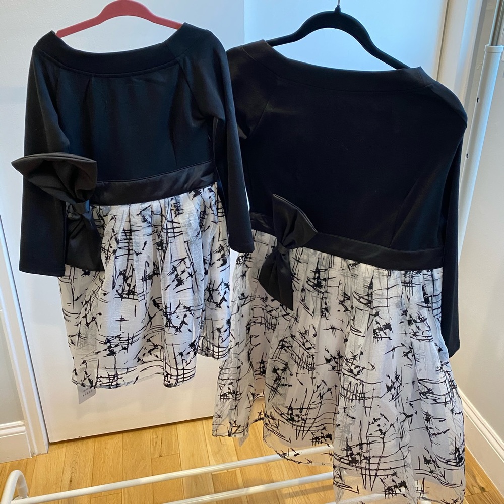 Mother/daughter matching dress
